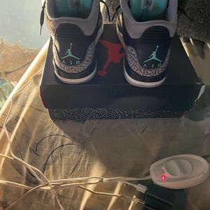 Jordan Men’s Sneakers - Black, Teal, Gray